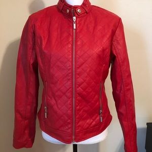 Red Leather jacket